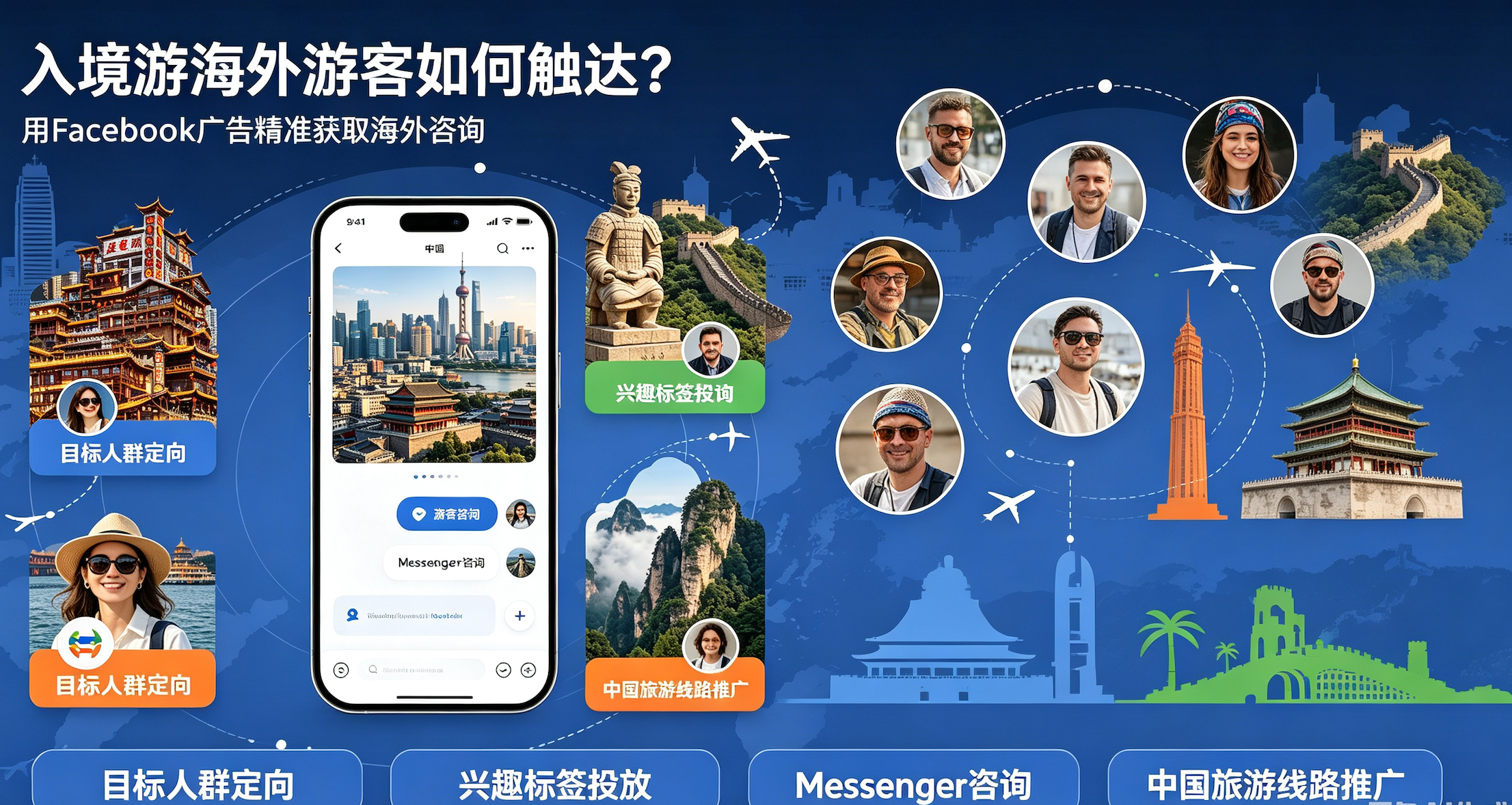 入境游爆火！Facebook 旅游广告如何投放？海外游客如何触达？