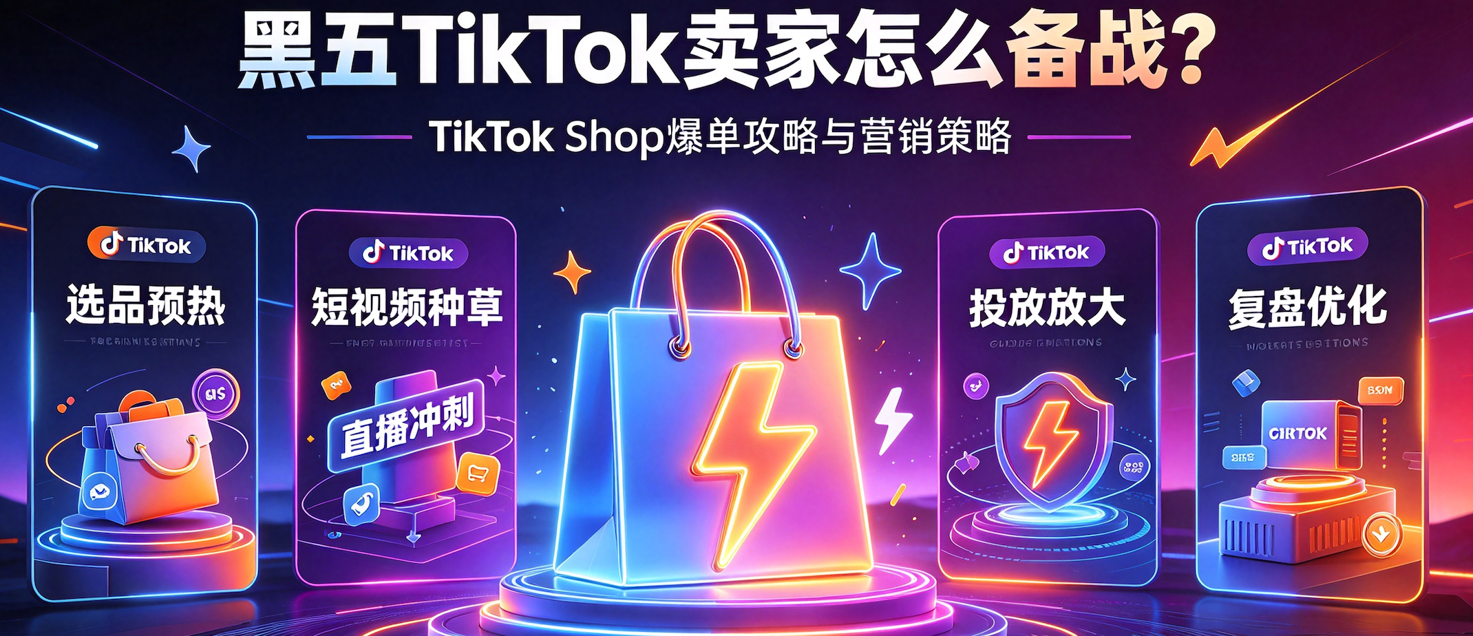 黑五TikTok卖家怎么备战？TikTok Shop爆单攻略与营销策略